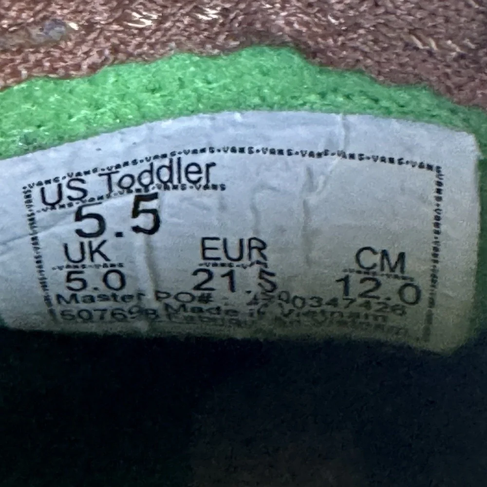 Size‎ 5.5c - Vans Sk8-Mid Reissue Gum Green Kids